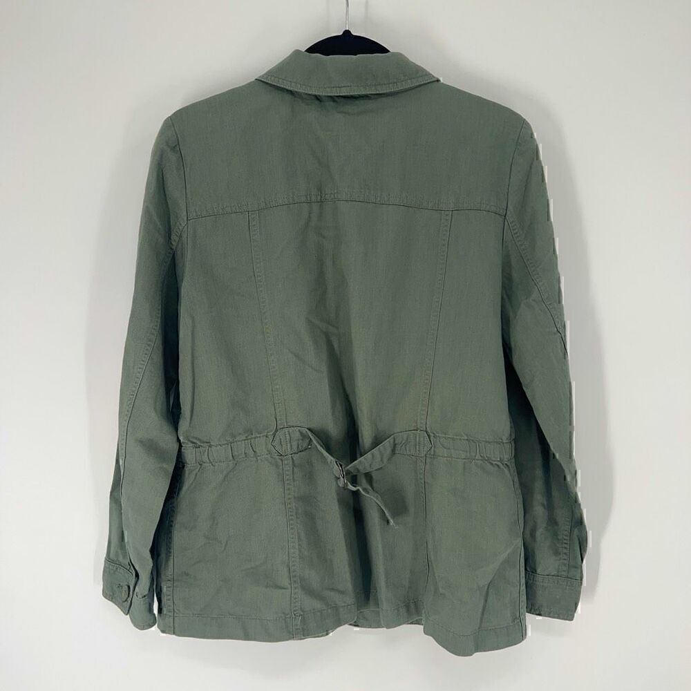 Talbots Green Utility Jacket - Picture 2 of 10